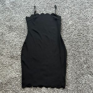 Black summer dress